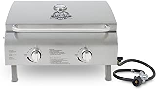 Pit Boss Grills 75275 Stainless Steel Two-Burner Portable Grill