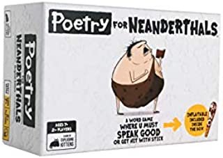 Poetry for Neanderthals by Exploding Kittens - Card Games for Adults, Teens & Kids