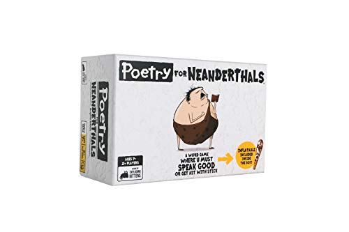 Poetry for Neanderthals by Exploding Kittens - Card Games for Adults, Teens & Kids