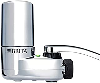 Brita Basic Faucet Water Filter System, Chrome, 1 Count - 35618