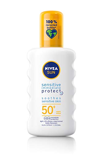 Nivea Protect And Sensitive With Spf 50 High - 200 Ml