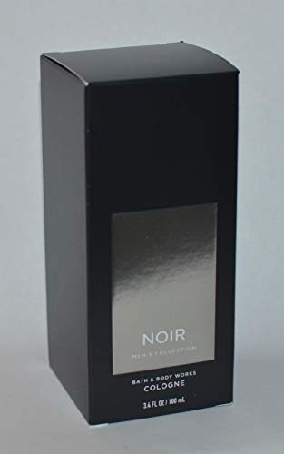 Bath and Body Works Noir Men's Collection Cologne 3.4 Ounce New Packaging