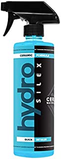 HydroSilex Ceramic Waterless Wash (16oz) | Waterless Car Wash Spray for Car Detailing | No Hose or Soap Needed | Ultra Slick Lubricating Formula | Anti Scratch Quick Detailer | Rinseless Wash