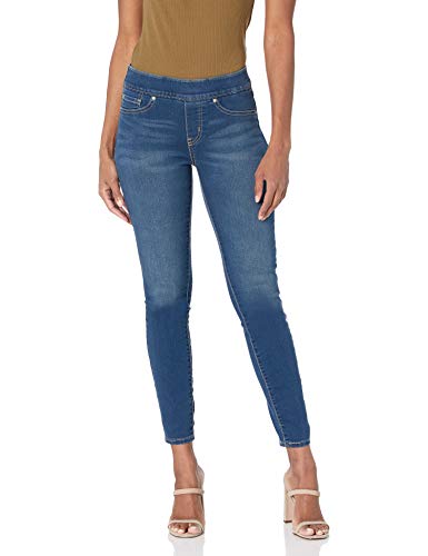 Signature by Levi Strauss & Co Women's Totally Shaping Pull On Skinny Jeans, Harmony, 10 Medium