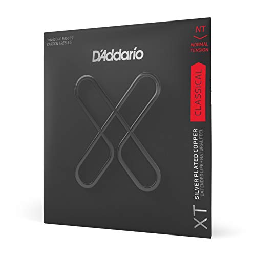 D'Addario XT Dynacore Carbon Classical Guitar Strings, Normal Tension