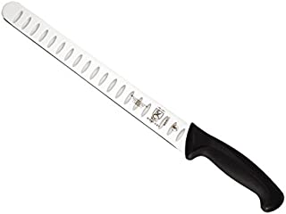 Mercer Culinary M23011 Millennia 11-Inch Granton Edge Slicer, Black