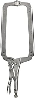 IRWIN VISE-GRIP Original C Clamp, Locking, Swivel Pad Tip, 18-Inch (22)