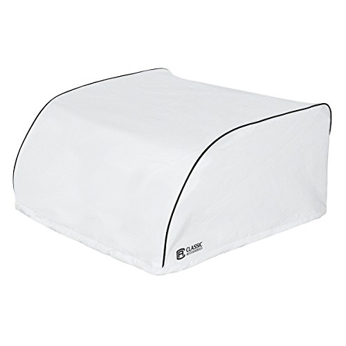 Classic Accessories 80-226-192301-00 White Domestic Brisk II RV Air Conditioner Cover