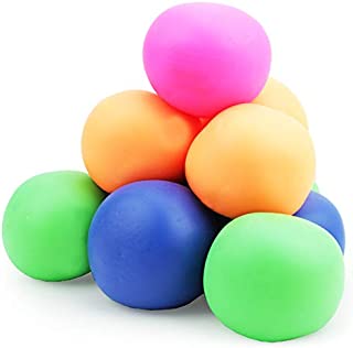 Boley 12 Pack Stress Relief Toys - Latex-Free Assorted Squishy Stress Ball Set - Stress Relief Sensory Toy for Relieving Tension and Fidget Play - ADHD / Anxiety Aid for Kids, Teens, and Adults