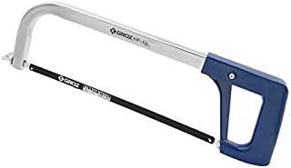 GROZ Professional Hacksaw | Aluminum | Heavy Duty | Blade Tensioning Device | 8000 PSI Tensile Strength (30000)