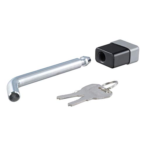 CURT 23021 Trailer Hitch Lock, 5/8-Inch Pin Diameter, Fits 2, 2-1/2 or 3-Inch Receiver