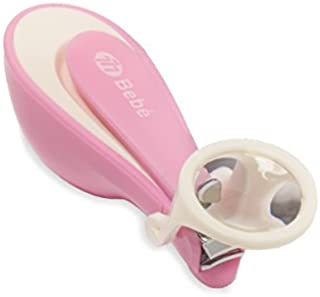 World No. 1 Three Seven (777) Baby Pink Nail Clipper with Magnifier. MADE IN KOREA. Since 1975. (Baby Pink)