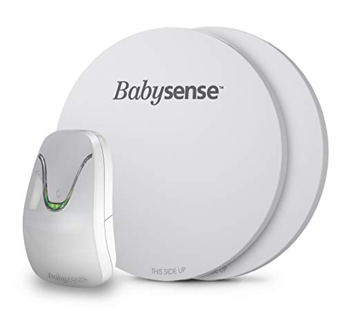 Babysense Under-The-Mattress Baby Movement Monitor, The Original Non-Contact Infant Monitor, Full Bed Coverage with 2 Sensor Pads, Now with Enhanced Sensitivity, Model: Babysense 7