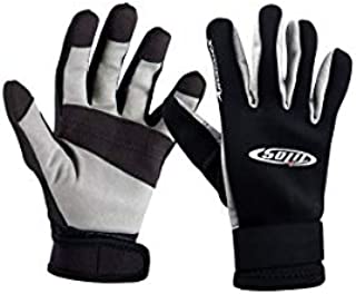 Tilos 1.5mm Tropical X Reef Gloves, Black Large