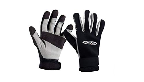 Tilos 1.5mm Tropical X Reef Gloves, Black Large