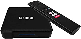 MECOOL ATV KM1 New S905X3 Google Certified 4K UHD Android TV Box 4G 64G 2.4G 5G WiFi Voice Remote Control