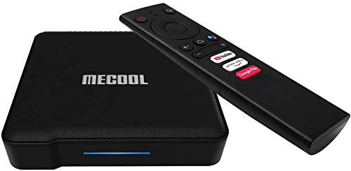 MECOOL ATV KM1 New S905X3 Google Certified 4K UHD Android TV Box 4G 64G 2.4G 5G WiFi Voice Remote Control
