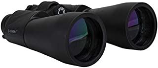 BARSKA Escape Porro 10-30x60 Zoom Binoculars (Green Lens) (AB11050) , Black