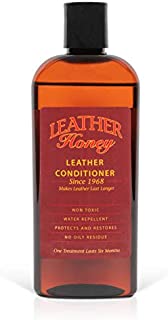 Leather Honey Leather Conditioner, Best Leather Conditioner Since 1968. for use on Leather Apparel, Furniture, Auto Interiors, Shoes, Bags and Accessories. Non-Toxic and Made in The USA!