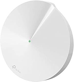 TP-Link Deco Mesh WiFi Router (Deco M5)  Dual Band Gigabit Wireless Router,Quad-core CPU, MU-MIMO, HomeCare, Parental Control, Up to 2,000 sq. ft. Coverage, Works with Alexa, 1-pack