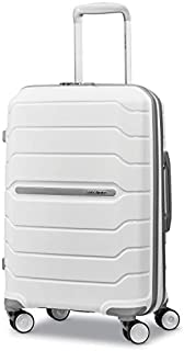 Samsonite Freeform Hardside Expandable with Double Spinner Wheels, White, Carry-On 21-Inch