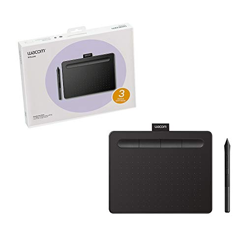 Wacom CTL4100 Intuos Graphics Drawing Tablet with Software, 7.9