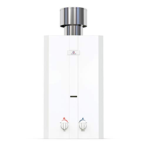 Eccotemp L10 2.6 GPM Portable Tankless Water Heater, 1 Pack, White