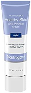 Neutrogena Healthy Skin Anti-Wrinkle Retinol Night Cream with Vitamin E and Vitamin B5 - Night Moisturizer Cream with Retinol, Vitamin E, Vitamin B5, Glycerin, 1.4 oz