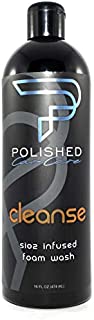 POLISHED CAR CARE Cleanse | Ceramic Coating Si02 Infused Foam Car Wash Soap and Shampoo | Apply a Ceramic Coating While Washing Cars, Trucks, Motorcycles, Rv and Boats ( 16 Oz )