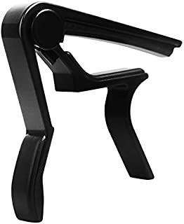 Guitar Capo, 6-String Acoustic & Electric Guitar Capo,SIIWOO Guitar Capo Acoustic(Black)