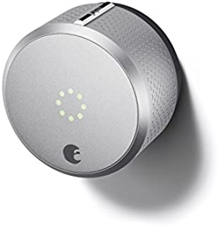 August Smart Lock, 2nd Generation, HomeKit enabled (Silver)