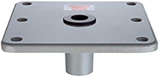 attwood SP-67749 Swivl-Eze Lock'N-Pin Aluminum 7-Inch x 7-Inch Marine Boat 3/4-Inch Pedestal Base