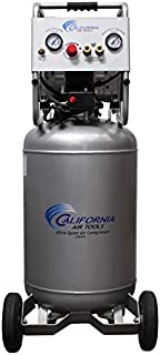 California Air Tools 20020 Ultra Quiet & Oil-Free Air Compressor 2.0 Hp, 20.0 Gal. Steel Tank Air Compressor