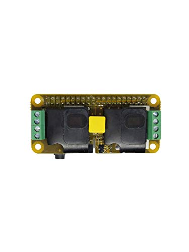 RASPIAUDIO Audio DAC HAT Sound Card (Audio+Speaker+MIC) for Raspberry Pi Zero/A+ / B+ / Pi 3 : Pi 4 Model B/Better Quality Than USB