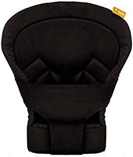 Baby Tula Black Infant Insert for Standard Baby Carrier, Newborn Carry from 7 to 15 pounds