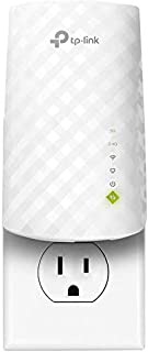 TP-Link AC750 WiFi Extender (RE220), Covers Up to 1200 Sq.ft and 20 Devices, Up to 750Mbps Dual Band WiFi Range Extender, WiFi Booster to Extend Range of WiFi Internet Connection