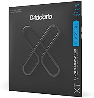 D'Addario XT Dynacore Carbon Classical Guitar Strings, Hard Tension