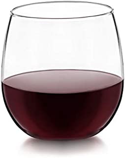 Libbey Stemless 4-piece Red Wine Glass Set