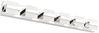 SOLFART Modern 6 Lights White Light for LED Bathroom Vanity Lights Over Mirror Wall Light Fixture