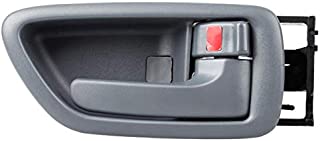 AUTEX 1pc Gray Interior Front/Rear Right (Passenger Side) Door Handle 81225 TO1353156