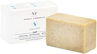 Noble Formula 2% Pyrithione Zinc (ZnP) Original Emu Bar Soap, 3.25 oz