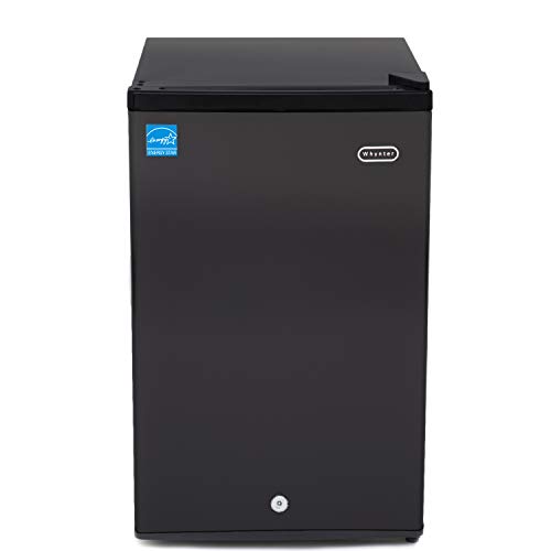 Whynter Black CUF-301BK 3.0 cu. ft. Energy Star Upright Freezer with Lock