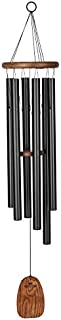 Woodstock Chimes 1193MP04 The Original Guaranteed Musically Tuned Amazing Grace Chime, Large, Teak/Black