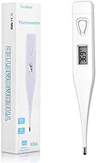 Tediver Digital Oral Thermometer for Body TemperatureMedical Thermometer for Oral, Rectal and Underarm