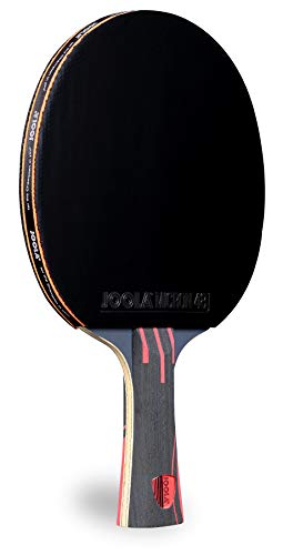 JOOLA Infinity Overdrive - Professional Performance Ping Pong Paddle with Carbon Kevlar Technology - Black Rubber on Both Sides - Competition Table Tennis Racket for Advanced Training - Extreme Speed