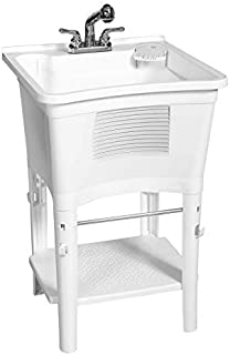 Zenna Home Ergo Tub Sanitation Station, White