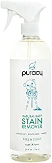 Puracy Natural Baby Laundry Stain Remover, Enzyme Odor Eliminator, Free & Clear, 25 Fl.Oz