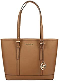 Michael Kors Jet Set Travel Small Top Zip Shoulder Tote - Luggage