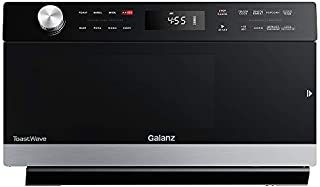 Galanz GTWHG12S1SA10 4-in-1 ToastWave with TotalFry 360, Convection, Microwave, Toaster Oven Air Fryer, 1000W/1.2 Cu.Ft, LCD Display, Cook, Sensor Reheat, Stainless Steel