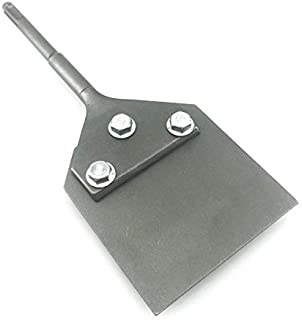 SPKLINE 4 Inch Wide SDS-Plus Floor Scraper Tile & Thinset Scaling Chisel SDS-Plus Shank 4